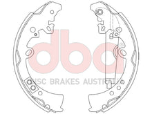 Load image into Gallery viewer, Disco freno Street Series Brake Shoes - DBAS1832