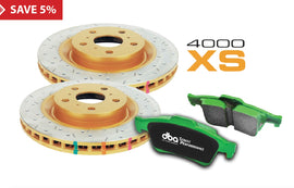Kit dischi e pastiglie Street Performance T3 scanalato - Nissan 350Z MK1 Z33 2003-2009 / Nissan Skyline (V35) 2001-2006 / Nissan X-Trail 2001-2007