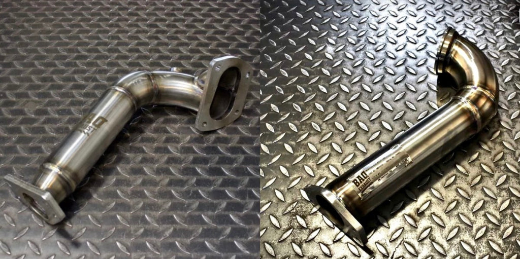 Downpipe BAQ Exhaust Abarth 500 / Grande Punto / Punto Evo 1.4 T-Jet turbo Garrett GT1446 (2005+) – foto 1