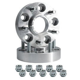 Distanziali ruota in alluminio 30mm 5x114.3 con bulloneria mozzo 67