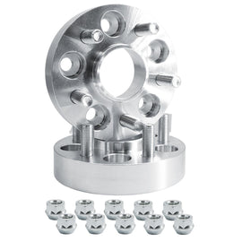 Distanziali ruota in alluminio 30mm 5x108 con bulloneria mozzo 63.4