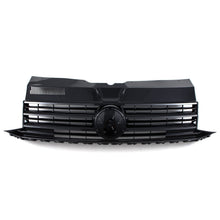 Griglia Paraurti Anteriore Nera Lucida con Supporto Stemma VW Transporter T6 Furgone 16-19
