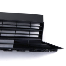 Griglia Paraurti Anteriore Nera Lucida con Supporto Stemma VW Transporter T6 Furgone 16-19 - foto 4