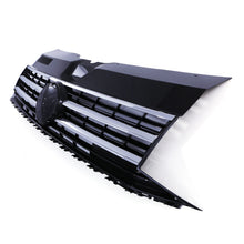 Griglia Paraurti Anteriore Nera Lucida con Supporto Stemma Bordo Cromato VW Transporter T6 16-19 - foto 7