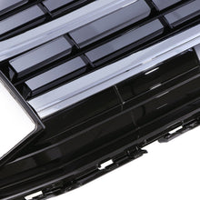 Griglia Paraurti Anteriore Nera Lucida con Supporto Stemma Bordo Cromato VW Transporter T6 16-19 - foto 3