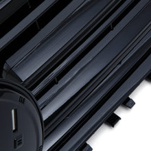 Griglia Paraurti Anteriore Nera Lucida con Supporto Stemma Bordo Cromato VW Transporter T6 16-19 - foto 6