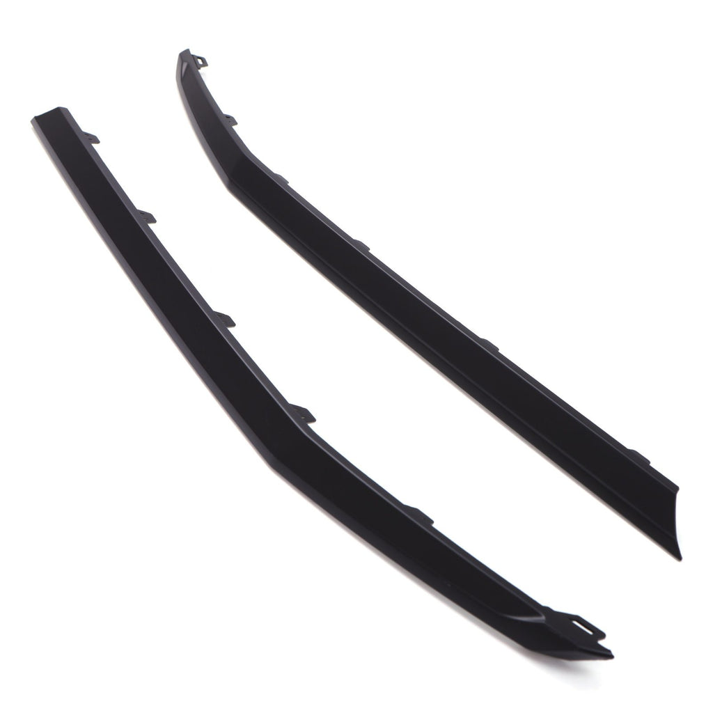 Cornici Griglia Alta Lunghe 2pz Nero Opaco VW Transporter T6.1 19-24 - foto 3