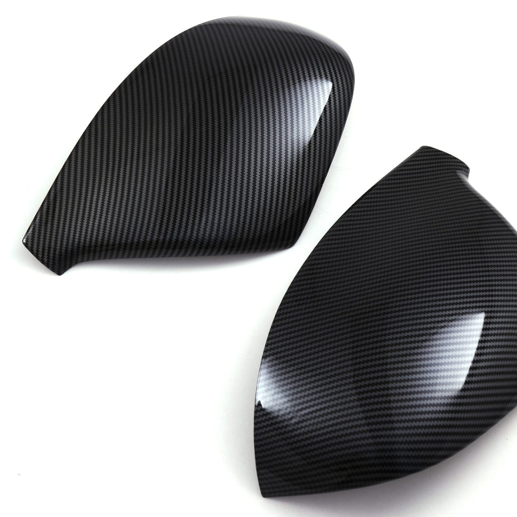 Calotte Specchietti Effetto Fibra di Carbonio Volkswagen Transporter T6 T6.1 16-24 - foto 5