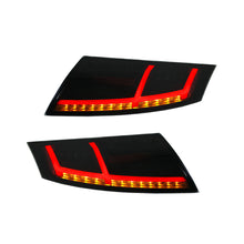 Fanali Posteriori LED SK-Import Neri Freccia Dinamica Audi TT 8J - foto 4