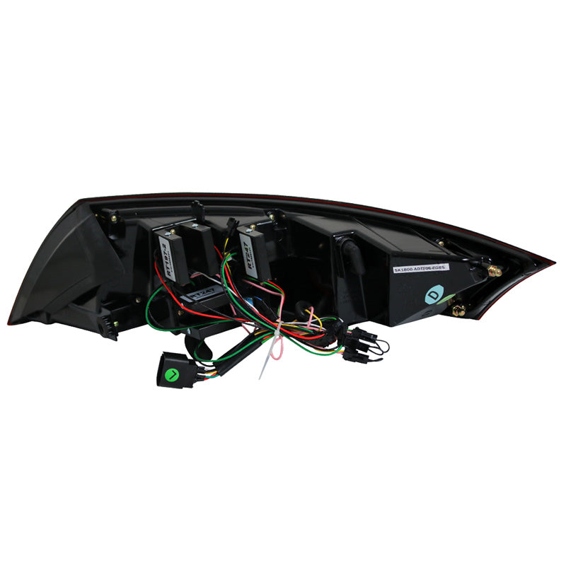 Fanali Posteriori SK-Import Lente Rossa Audi TT 8J Frecce Dinamiche - foto 5