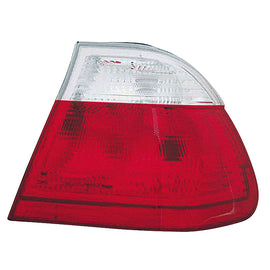 Fanali Posteriori SK-Import Rosso Trasparente BMW Serie 3 E46 Berlina 1998-2001
