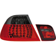 Fanali Posteriori SK-Import Lente Rossa e Fumé BMW Serie 3 E46 Berlina