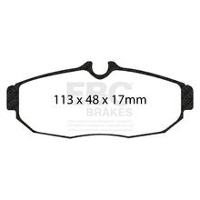 Pastiglie freni EBC RP-X da pista posteriori per Ford Mustang (5ª generazione)