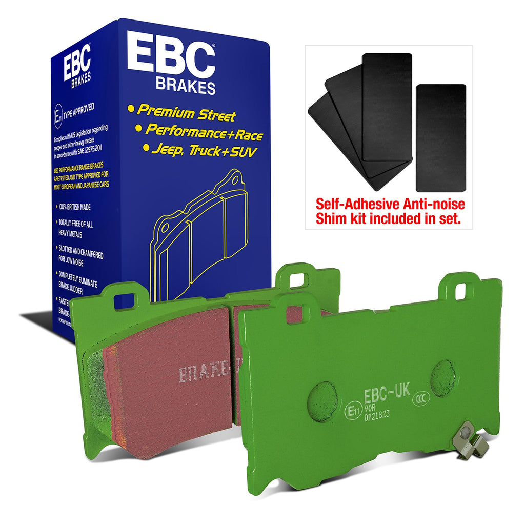 Pastiglie freni EBC Greenstuff anteriori per Infiniti Q70