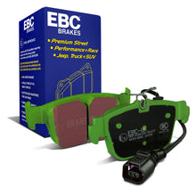 Pastiglie freni EBC Greenstuff posteriori per Skoda Octavia (NX) Vrs