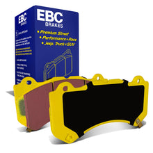 Pastiglie freni EBC Yellowstuff anteriori per Jeep Grand Cherokee