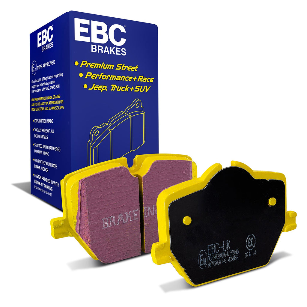 Pastiglie freni EBC Yellowstuff posteriori per BMW Serie 3 (G20) 320