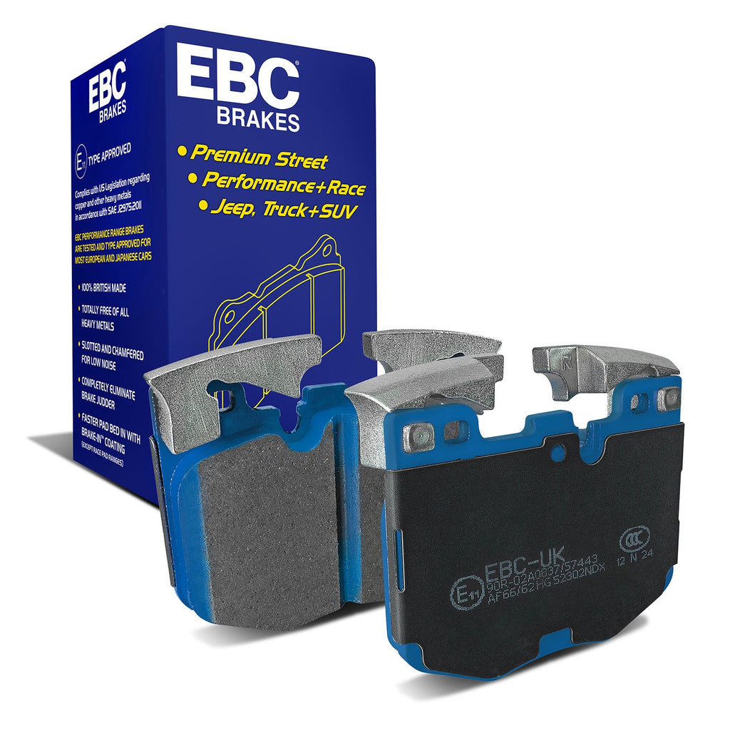 Pastiglie freni EBC Bluestuff NDX anteriori per BMW Serie 5 (G31) 520
