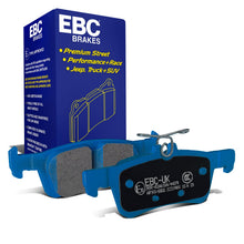 Pastiglie freni EBC Bluestuff NDX posteriori per Ford Fiesta Mk8 ST