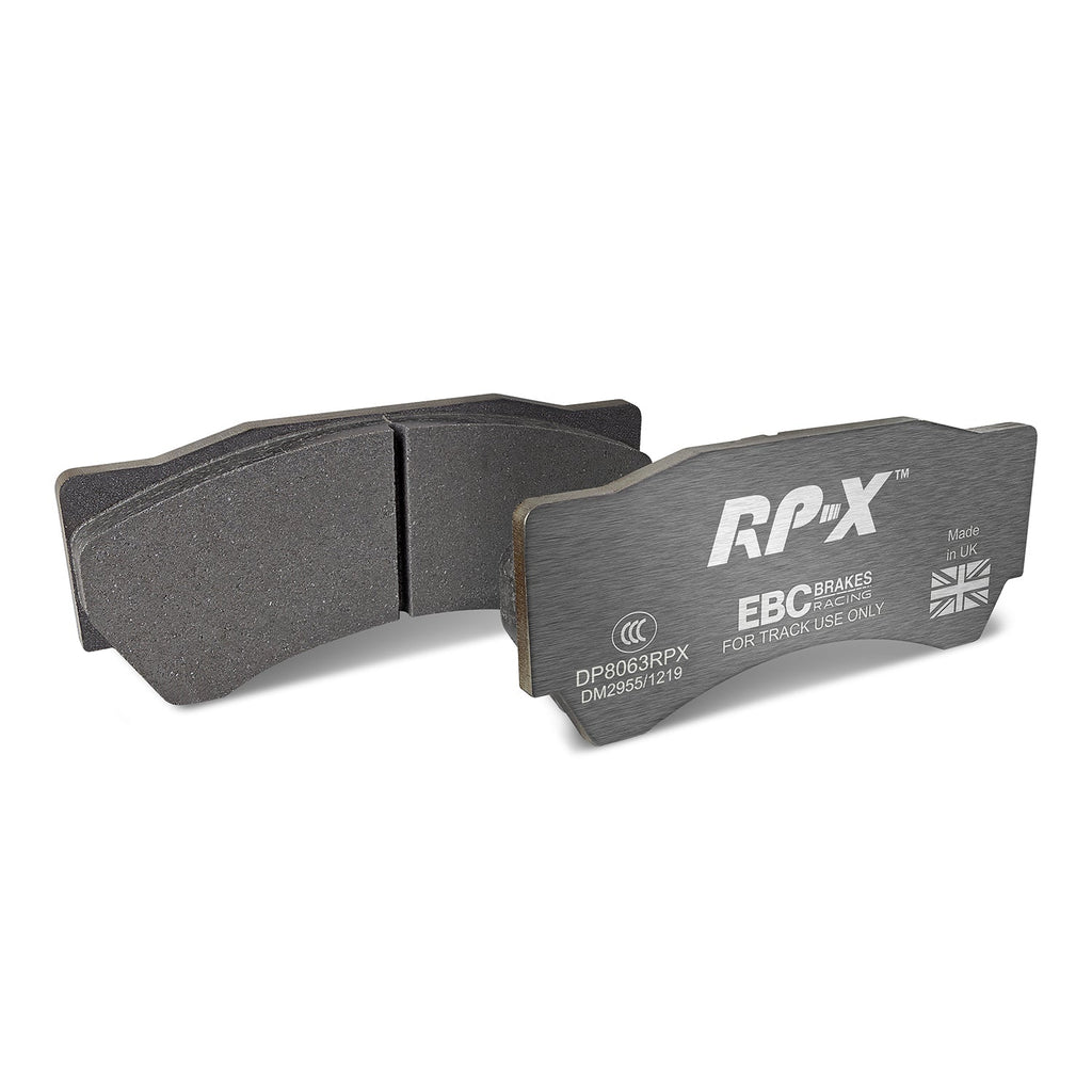 Pastiglie freni EBC RP-X da pista anteriori per Mitsubishi Lancer Evo 9 FQ-360