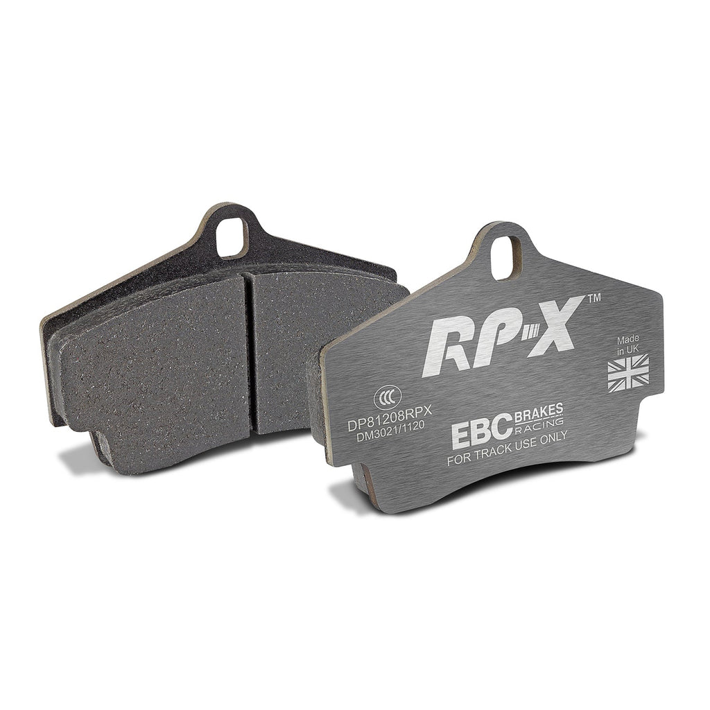 Pastiglie freni EBC RP-X da pista posteriori per Porsche 911 (997) Carrera 4
