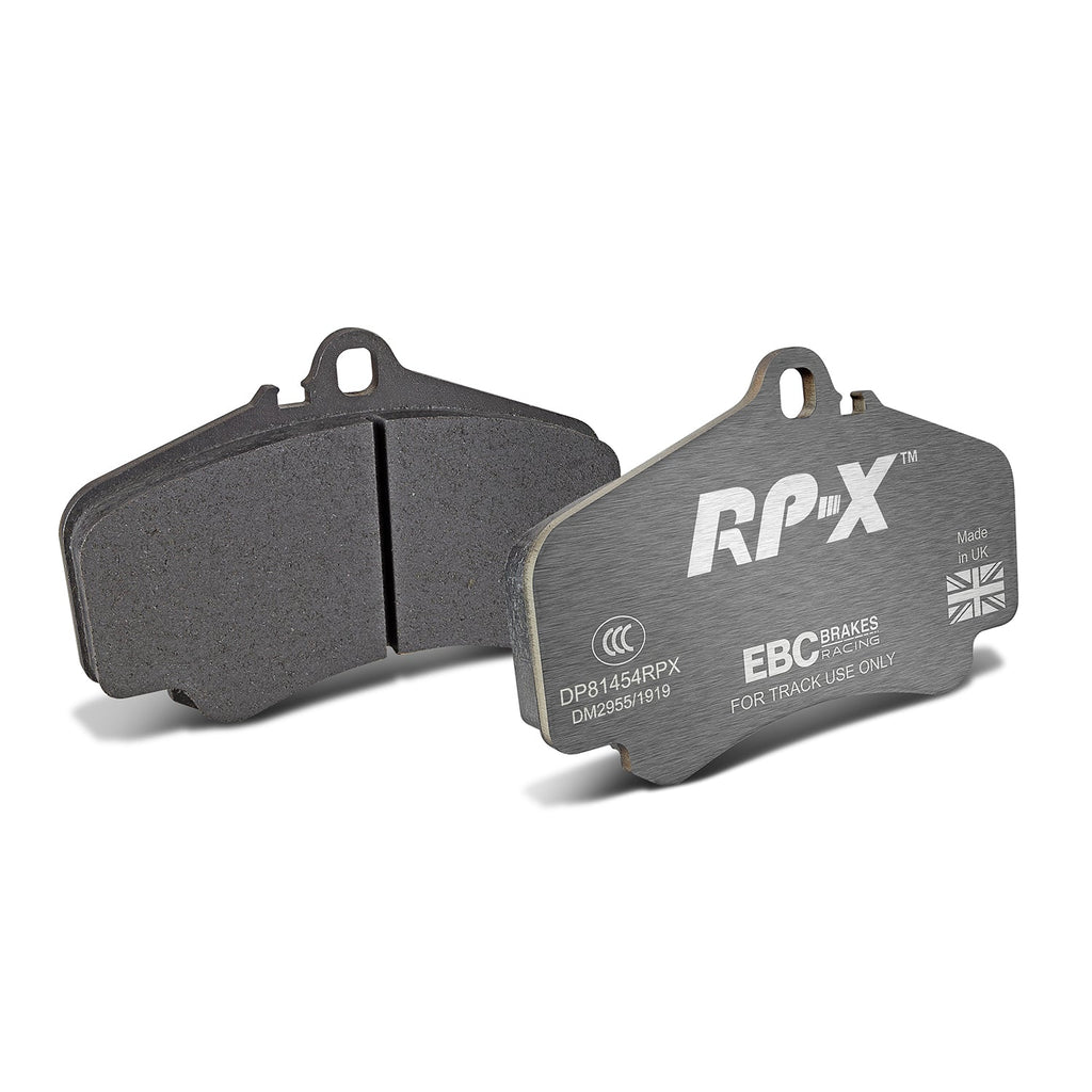 Pastiglie freni EBC RP-X da pista anteriori per Porsche 911 (996) Turbo 4