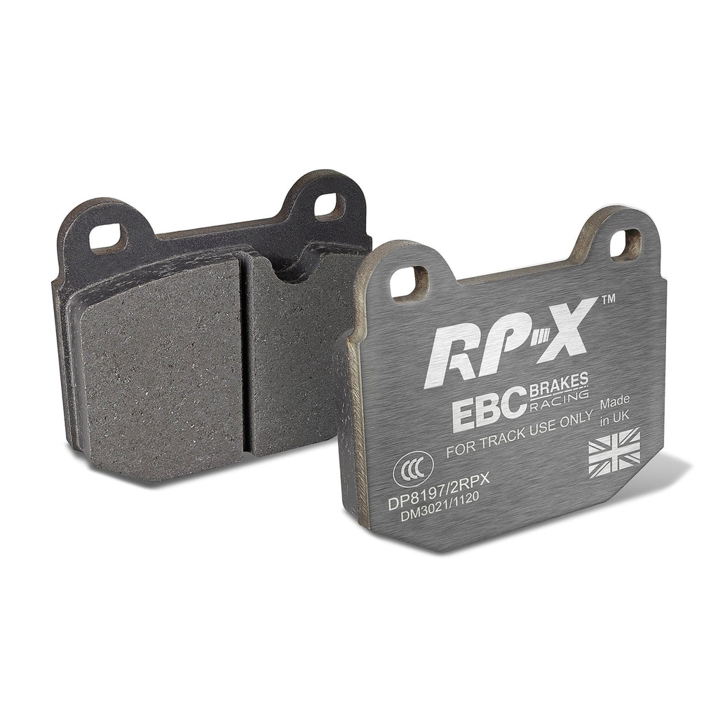 Pastiglie freni EBC RP-X da pista anteriori per Lotus Elise Series 3