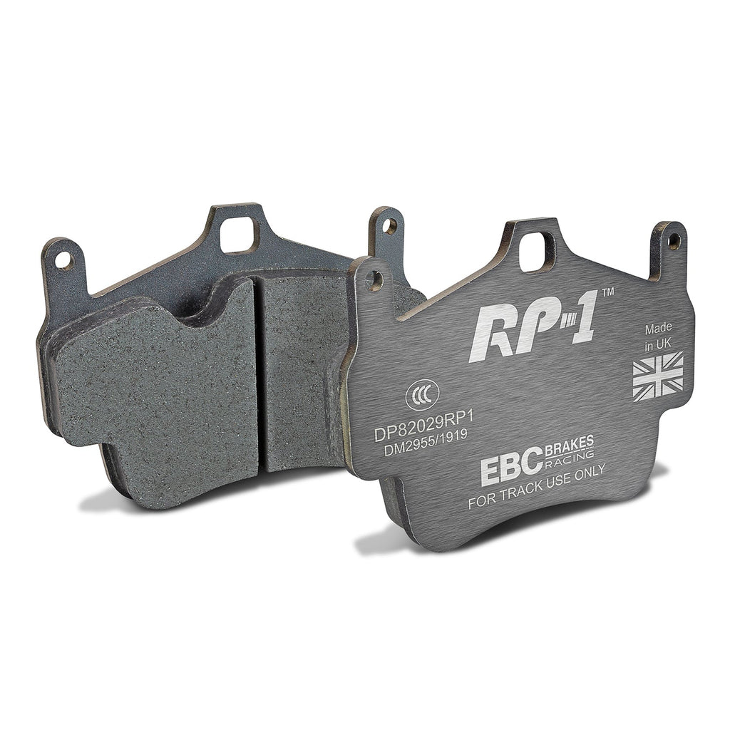 Pastiglie freni EBC RP-1 da pista anteriori per Porsche 911 (997) Carrera 4