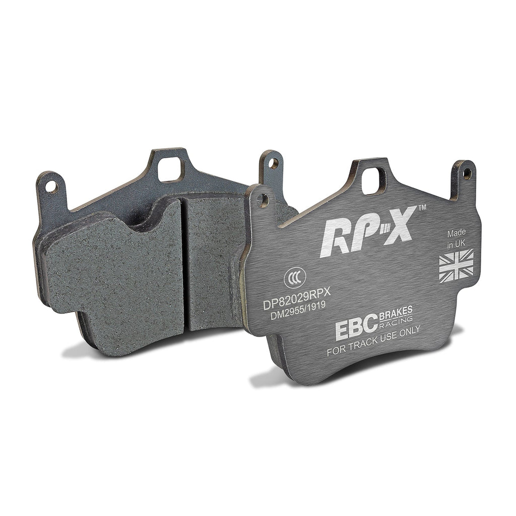 Pastiglie freni EBC RP-X da pista anteriori per Porsche 911 (997) Targa 4