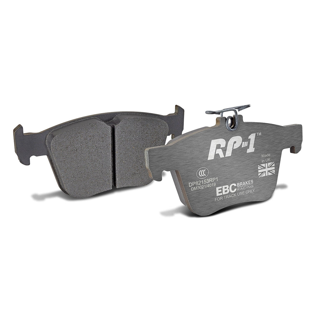 Pastiglie freni EBC RP-1 da pista posteriori per Volkswagen Golf GTI Mk7 Performance Package