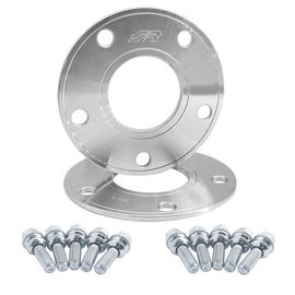 Distanziali ruota in alluminio 5mm 5x130 con bulloneria