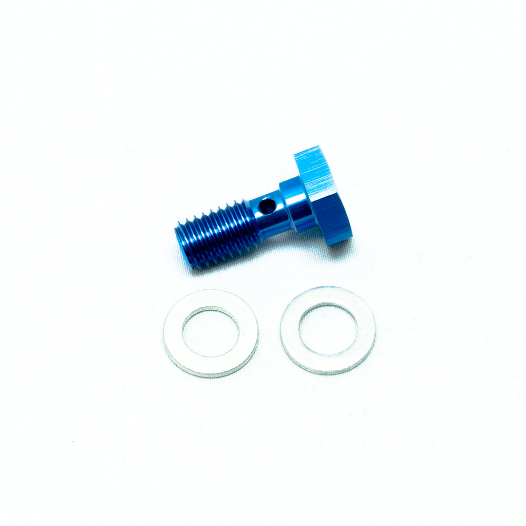 Bullone banjo in alluminio — M8x1.25 bullone banjo in alluminio (20 mm)