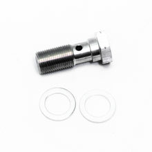 Carica l'immagine nel visualizzatore di Gallery, Bullone banjo in acciaio inox — M12x1.0 bullone banjo in acciaio inox (31 mm)