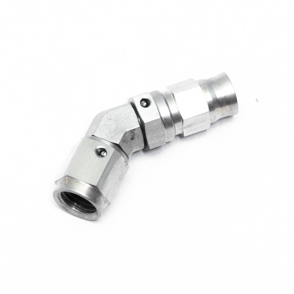 Raccordo e ghiera per tubo Dash 3 — M10x1.25 femmina 45° raccordo a gomito per Dash 3 tubo