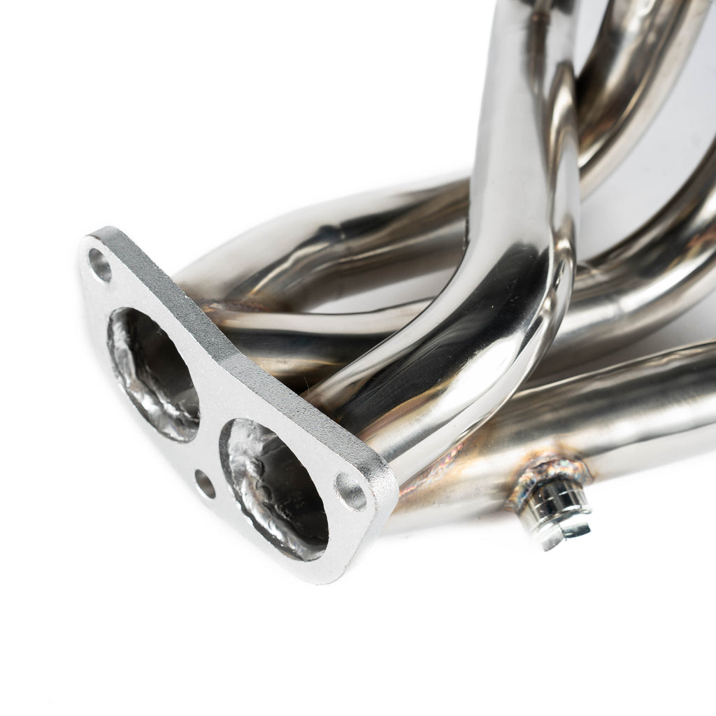 Collettore di Scarico V2 4-2-1 SK-Import Acciaio Inox Honda Civic EG EJ EK CRX Del Sol - foto 5