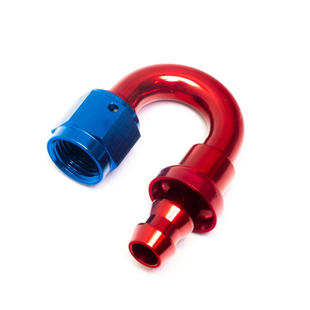 Raccordo Push-On Dash blu e rosso — Dash 6 / 180°