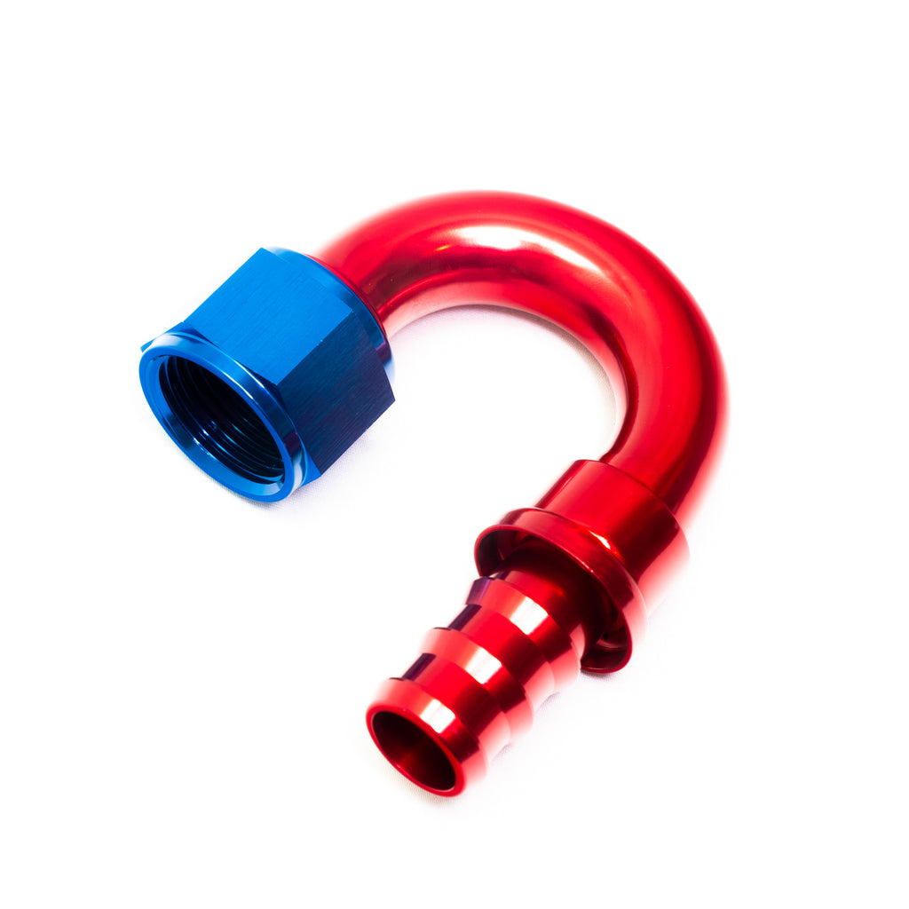Raccordo Push-On Dash blu e rosso — Dash 12 / 180°