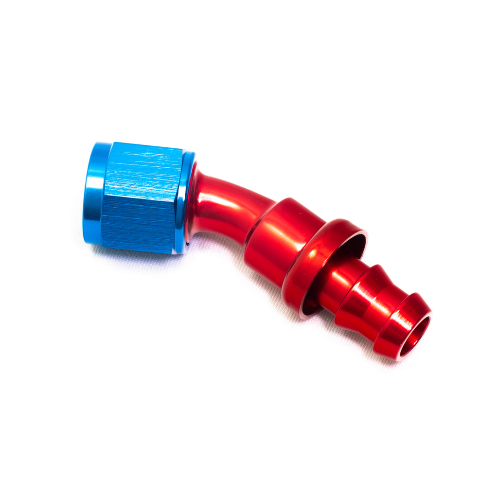 Raccordo Push-On Dash blu e rosso — Dash 8 / 30°