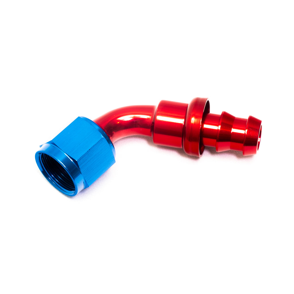 Raccordo Push-On Dash blu e rosso — Dash 8 / 60°