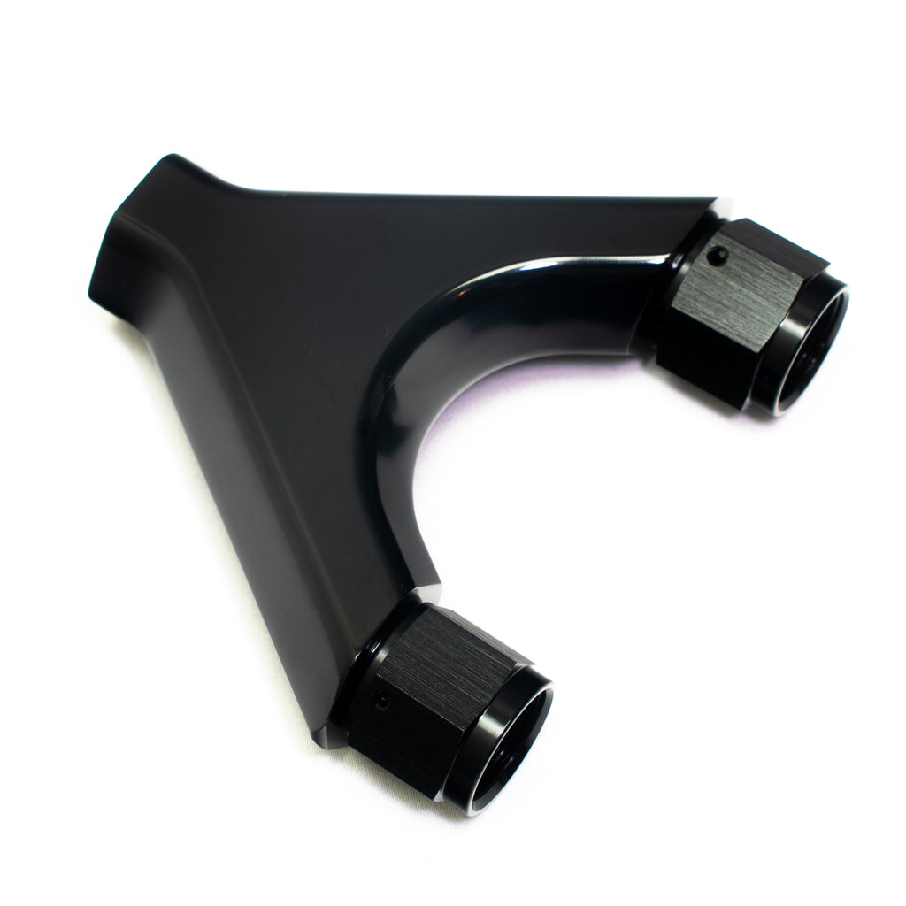 Adattatore a Y per doppia pompa carburante — 76 mm — Dash 8 e 10