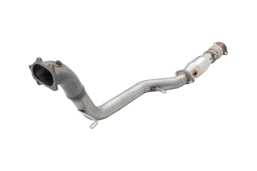Downpipe XFORCE 3 con catalizzatore sportivo acciaio inox 304 satinato