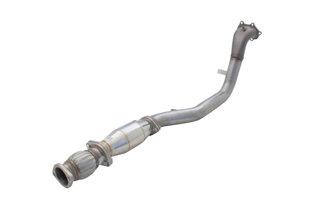 Downpipe XFORCE 3 con catalizzatore sportivo acciaio inox 304 satinato