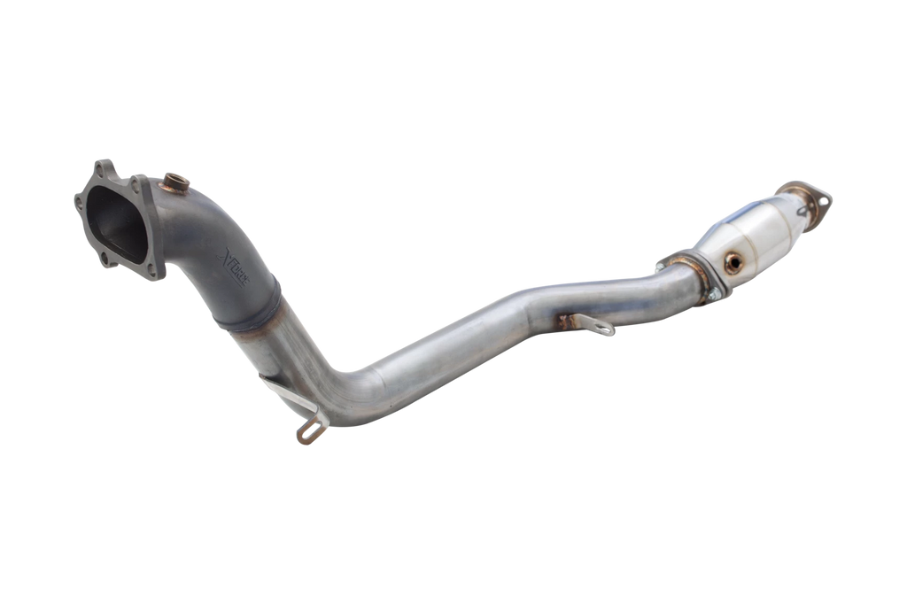 Downpipe XFORCE 3 con catalizzatore sportivo acciaio inox 304 satinato