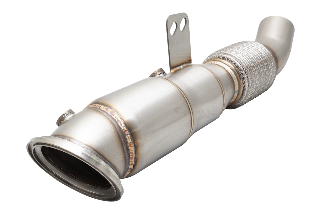 Downpipe XFORCE 4 con catalizzatore sportivo acciaio inox 304 - BMW Se