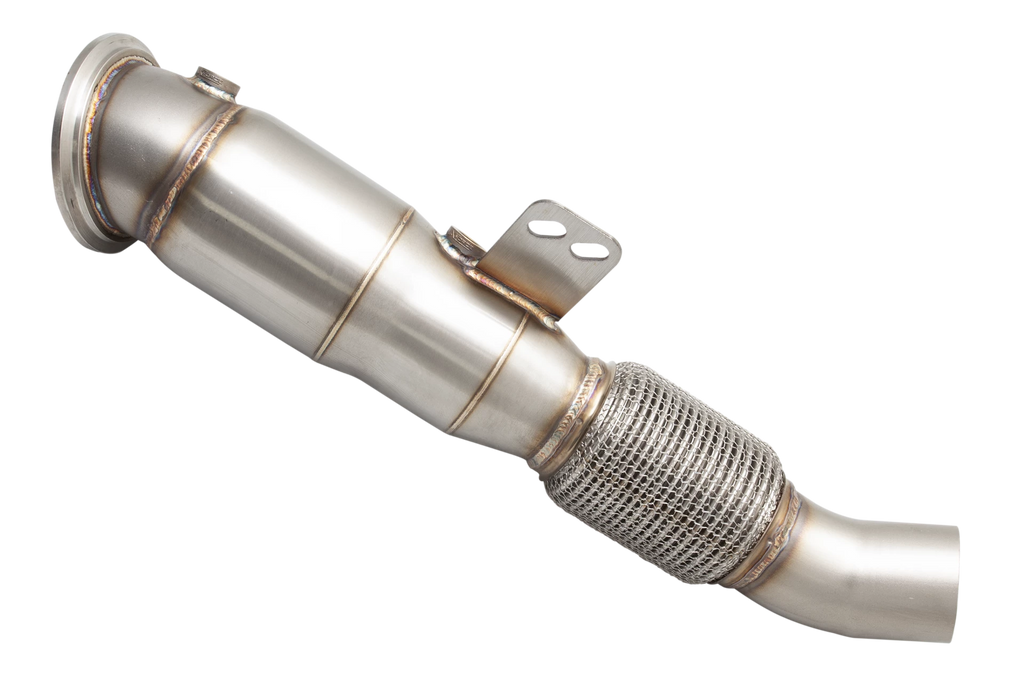 Downpipe XFORCE 4 con catalizzatore sportivo acciaio inox 304 - BMW Se