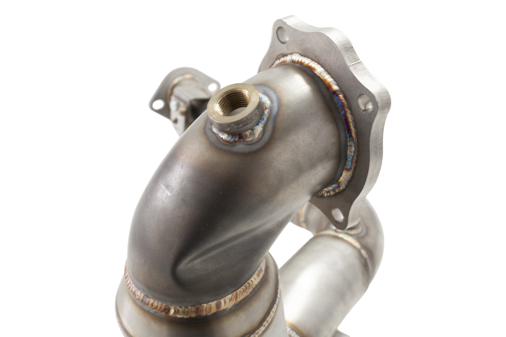 Downpipe XFORCE 2.5 con catalizzatore sportivo acciaio inox 304 - Hyun