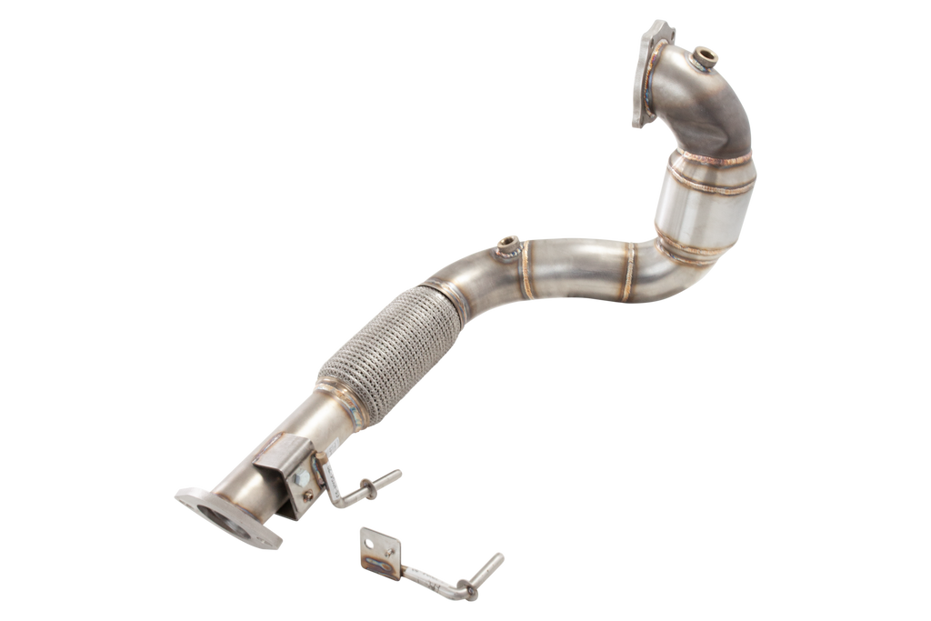 Downpipe XFORCE 2.5 con catalizzatore sportivo acciaio inox 304 - Hyun