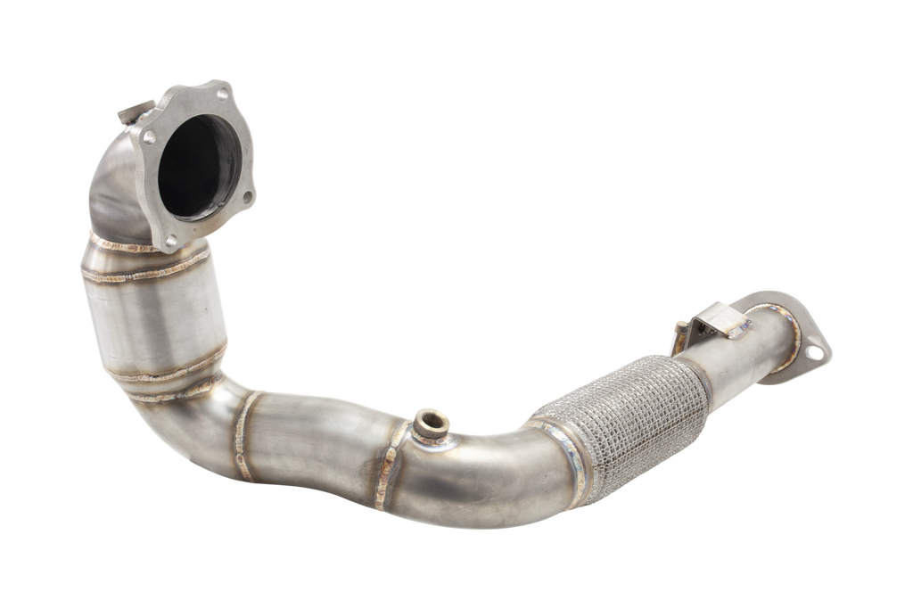 Downpipe XFORCE 2.5 con catalizzatore sportivo acciaio inox 304 - Hyun