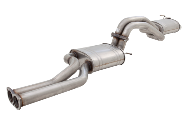 Sistema di scarico cat-back XFORCE 2.5 acciaio inox 304 satinato - E2-