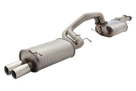 Sistema di scarico cat-back XFORCE 2.5 acciaio inox 304 satinato - E2-